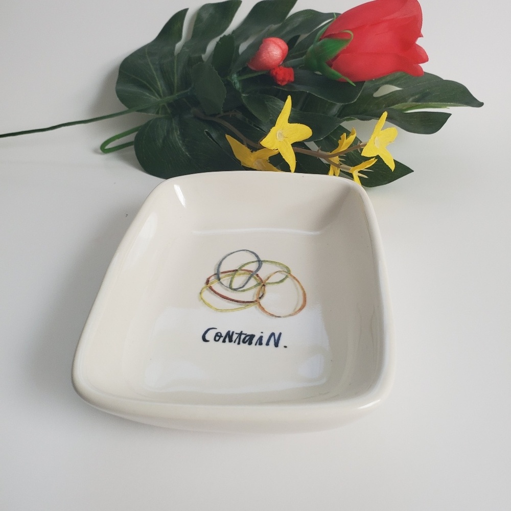 Rae Dunn Contain Trinket Tray